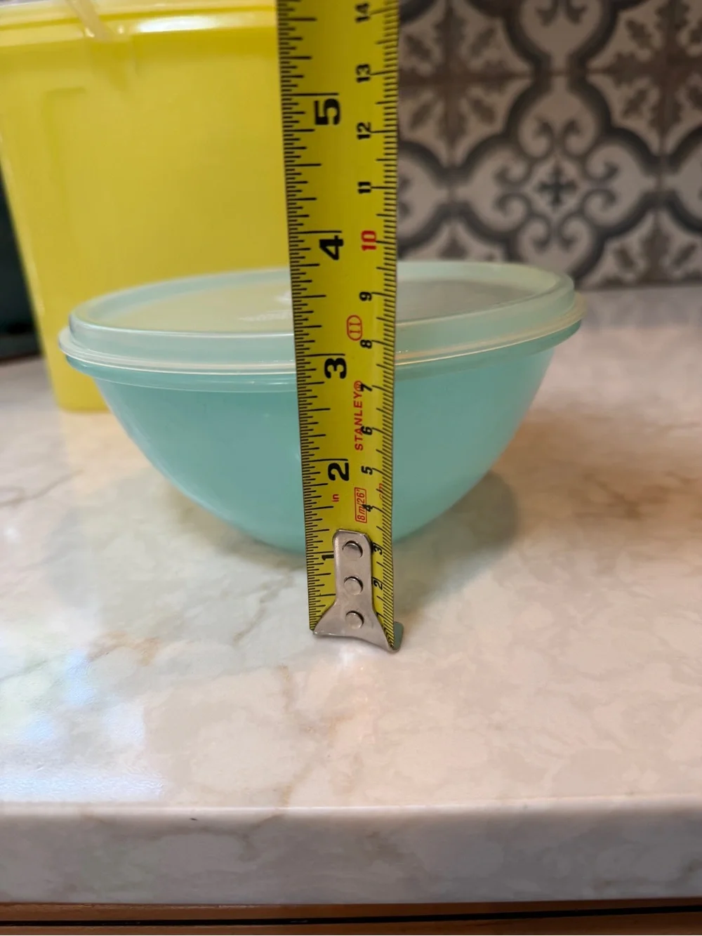 VINTAGE TUPPERWARE- PITCHER & BOWL WITH LIDS- EUC